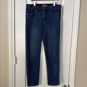 Democracy Blue Straight Leg Jeans with AB Technology Size 8